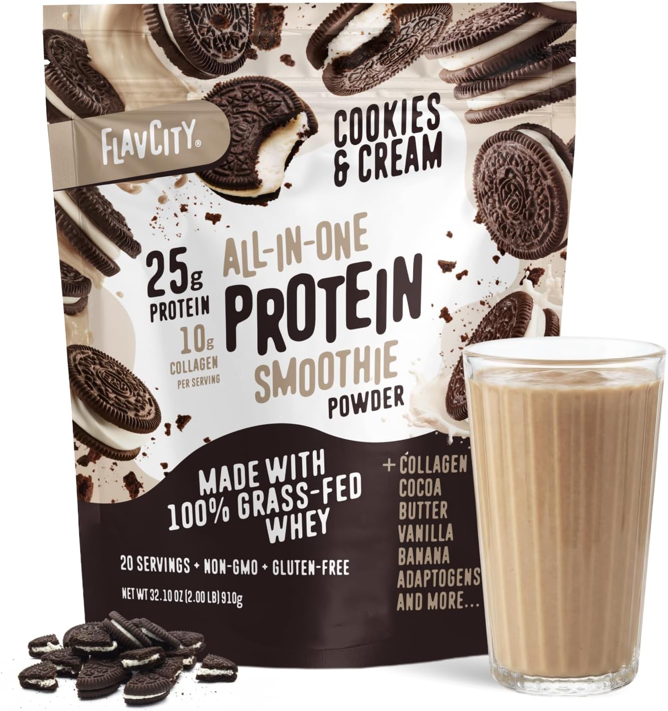 FlavCity All in One Protein: Brownie Batter Fuel
