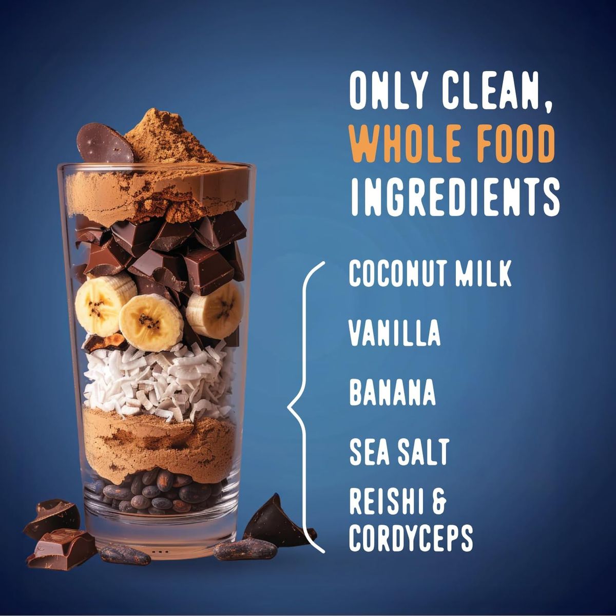FlavCity Chocolate All in One Protein Shake – Meal Alternative + Collagen
