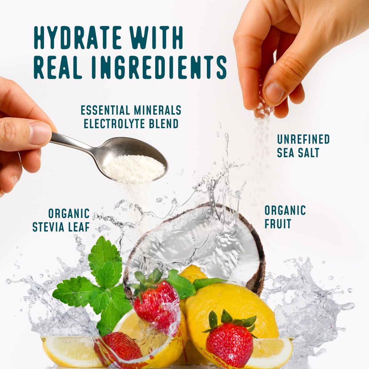 FlavCity Electrolytes: Real Fruit Hydration Packets
