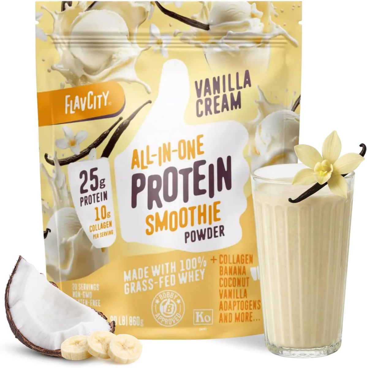 FlavCity Vanilla All in One Protein Shake: Meal Alternative