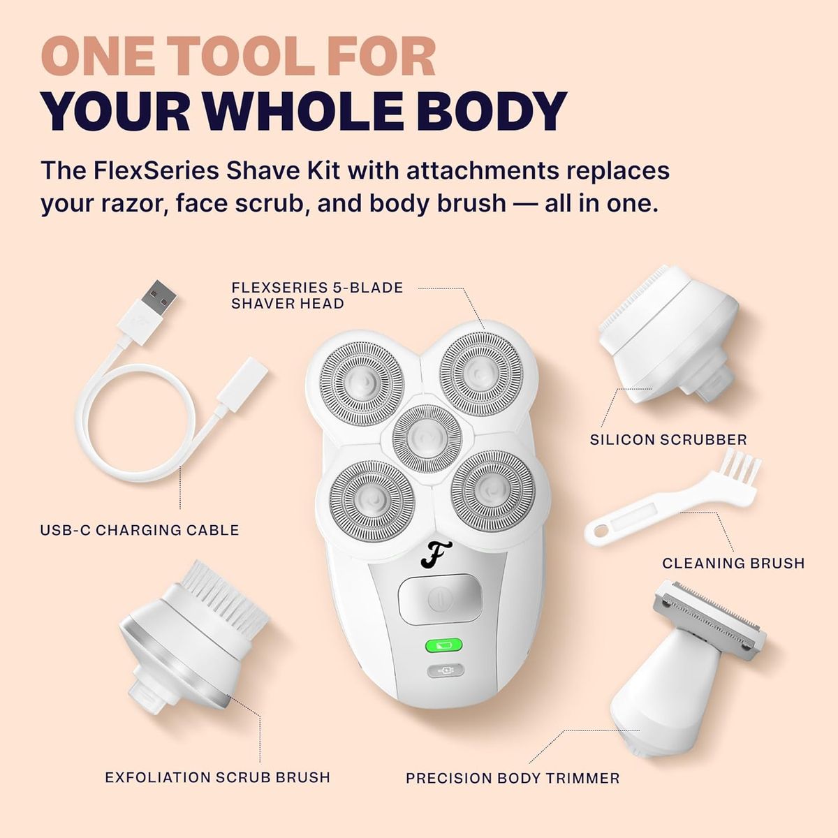 Freebird FlexSeries Electric Razor: Smooth, Sensitive, Confident