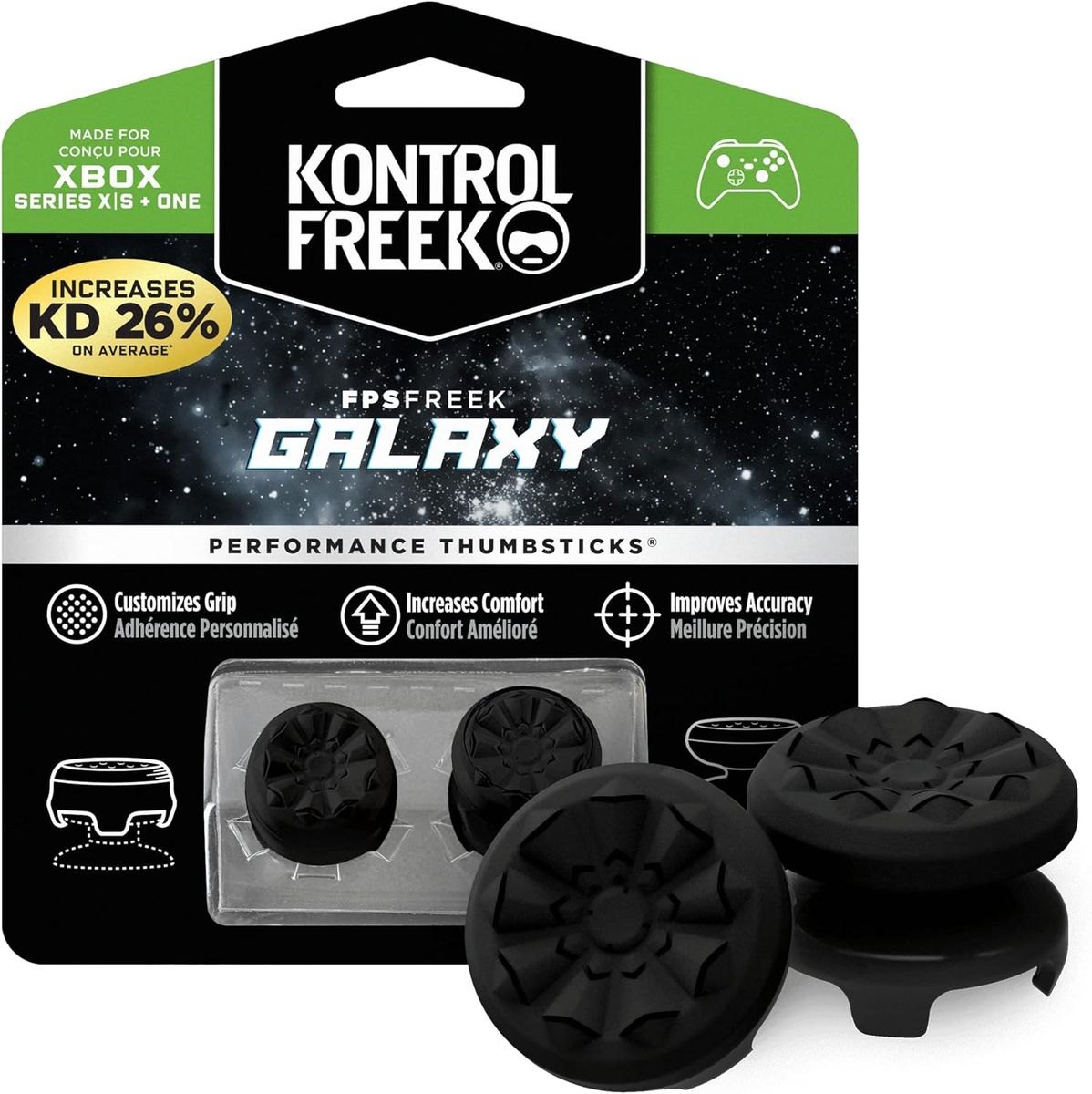 KontrolFreek FPS Freek Galaxy Black – Limited Edition for Xbox