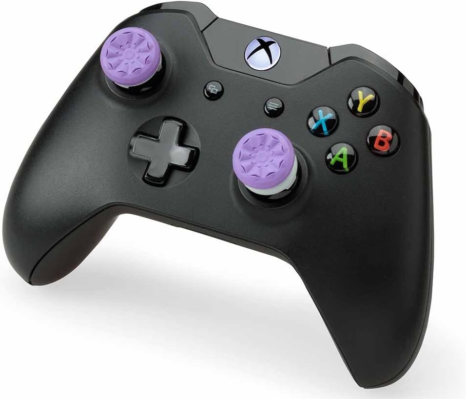 KontrolFreek Galaxy Purple Thumbsticks – Dominate Your Xbox Game