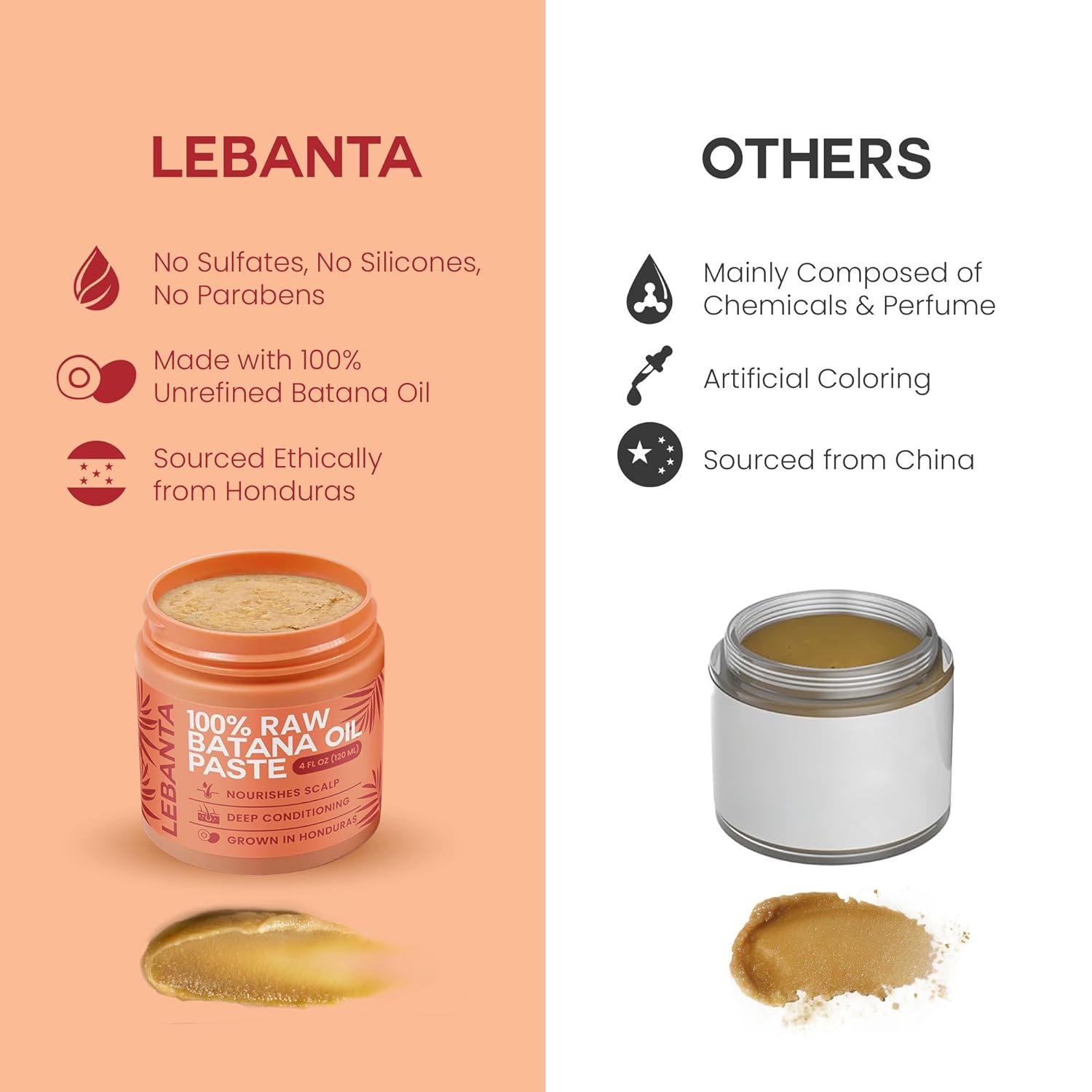 Lebanta Haircare: 100% Pure Organic Batana Oil for Hair Growth