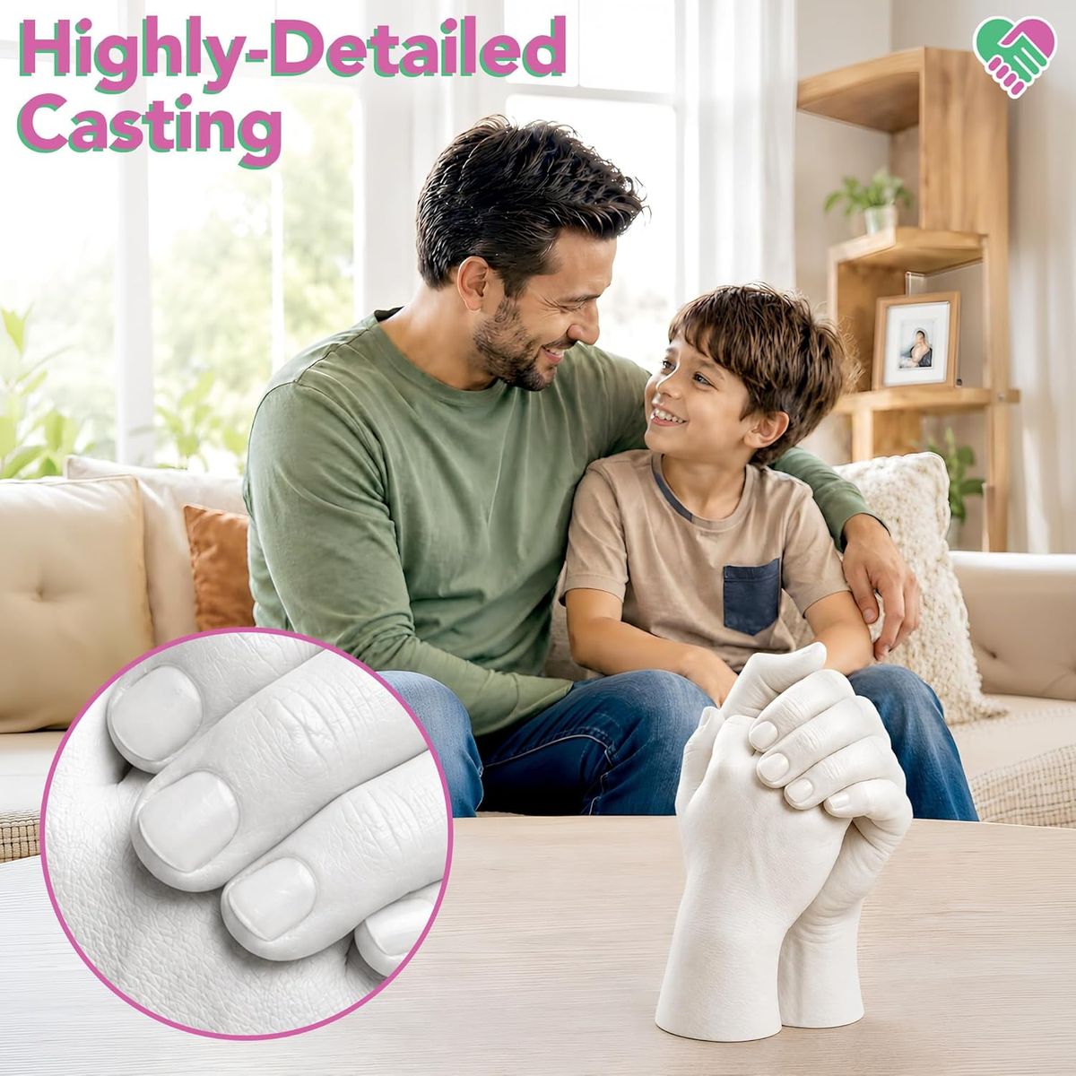 Luna Bean Hand Casting Kit – The Original Hand Mold Kit for Couples