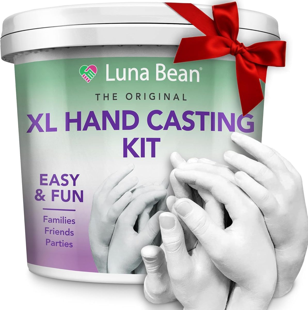 Luna Bean Hand Casting Kit – The Original Hand Mold Kit for Couples