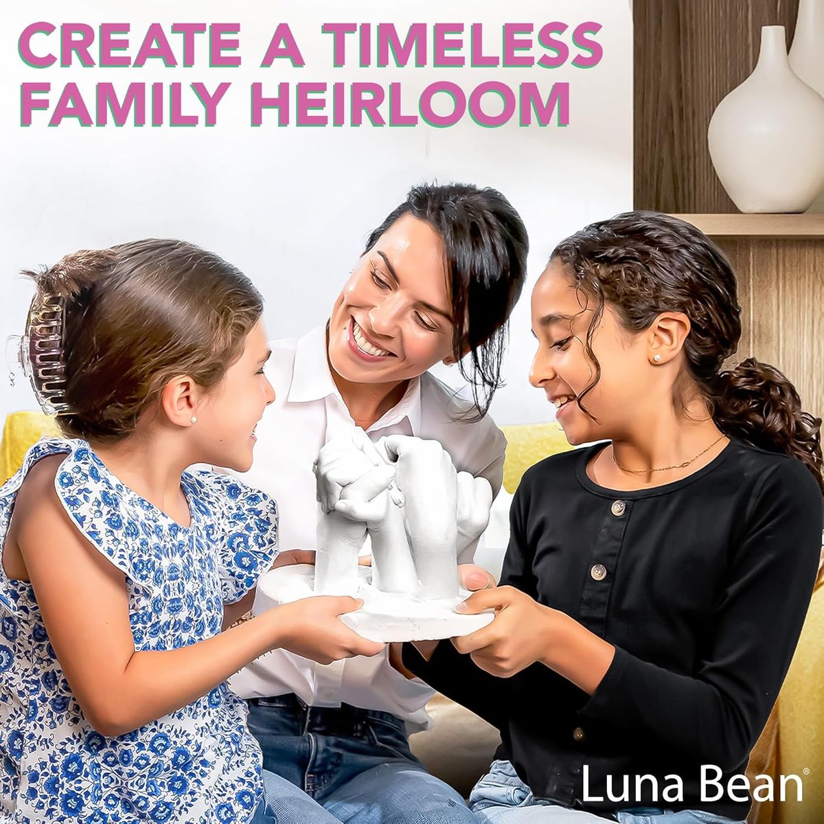 Luna Bean XL Family Hand Casting Kit – Lasting Memories