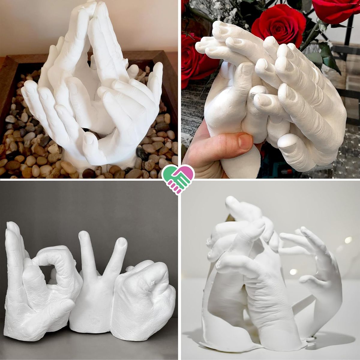Luna Bean XL Family Hand Casting Kit – Lasting Memories