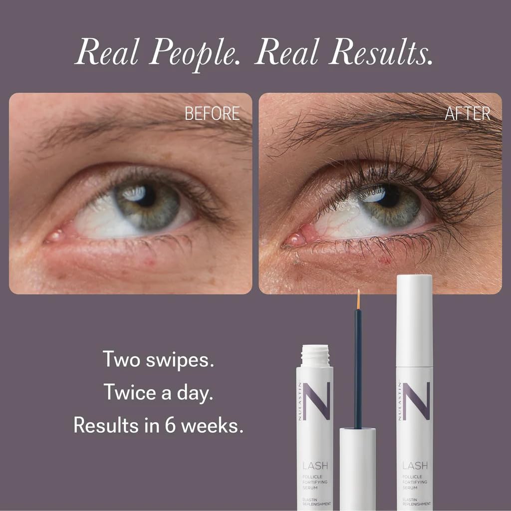 Nulastin Lash Serum: Clinically Tested for Longer Lashes
