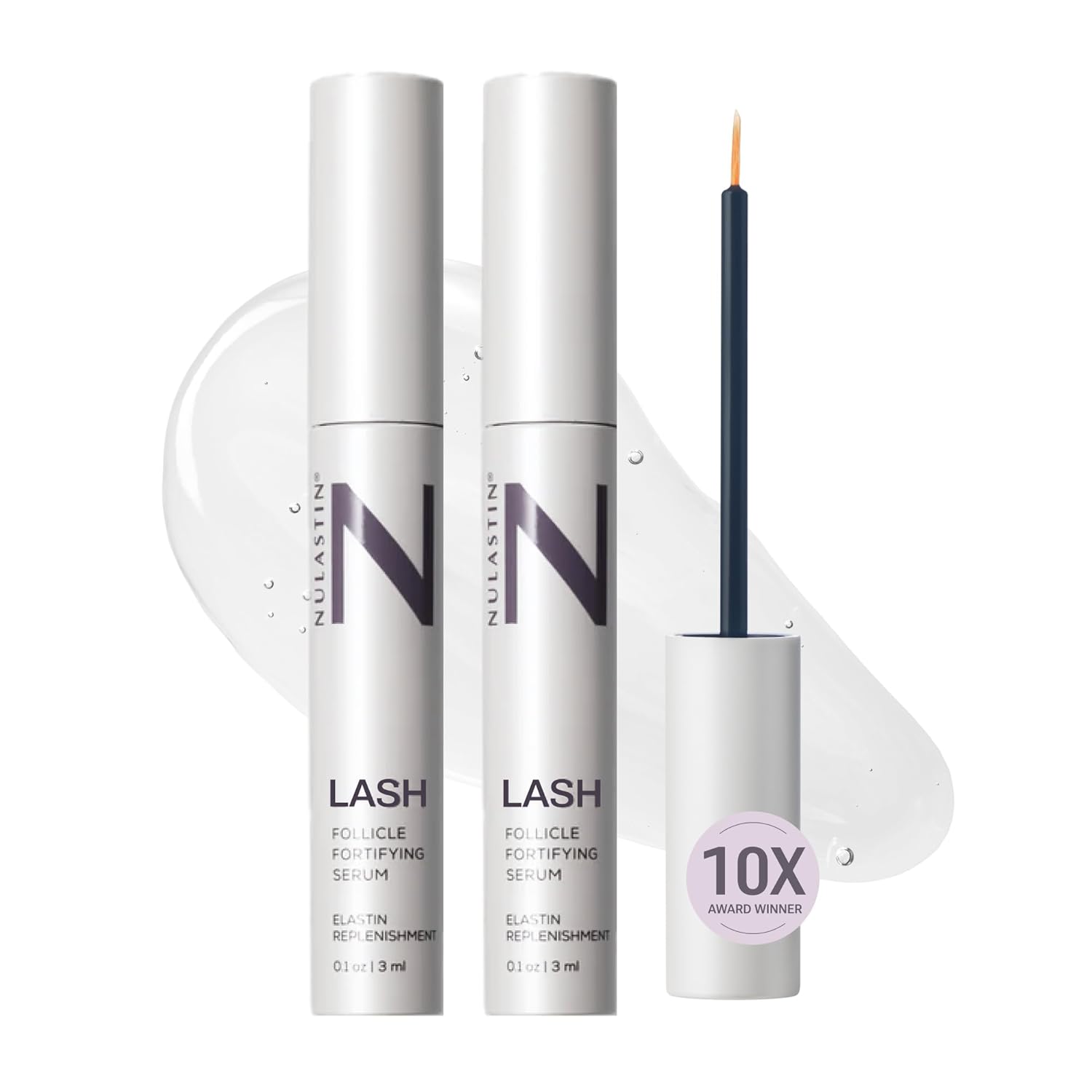 Nulastin Lash Serum: Clinically Tested for Longer Lashes