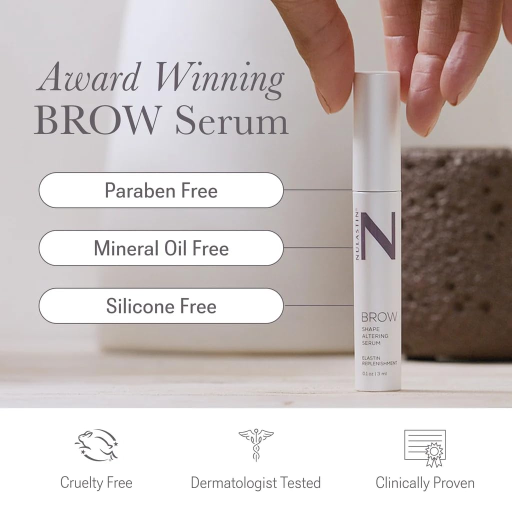 Nulastin Shape Altering Eyebrow Serum – Fuller, Defined Brows