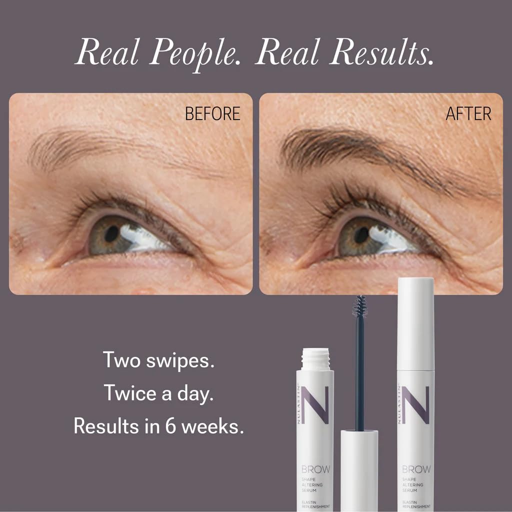 Nulastin Shape Altering Eyebrow Serum – Fuller, Defined Brows