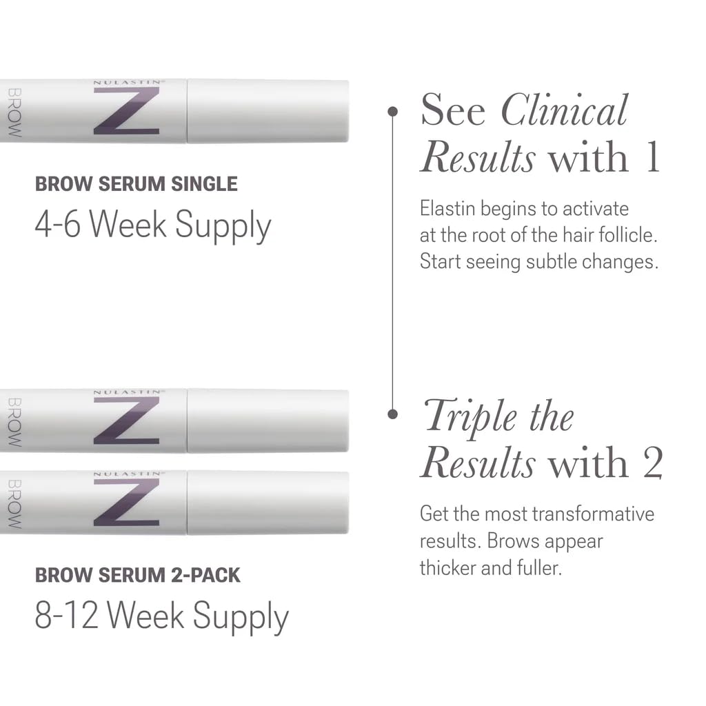 Nulastin Shape Altering Eyebrow Serum – Fuller, Defined Brows