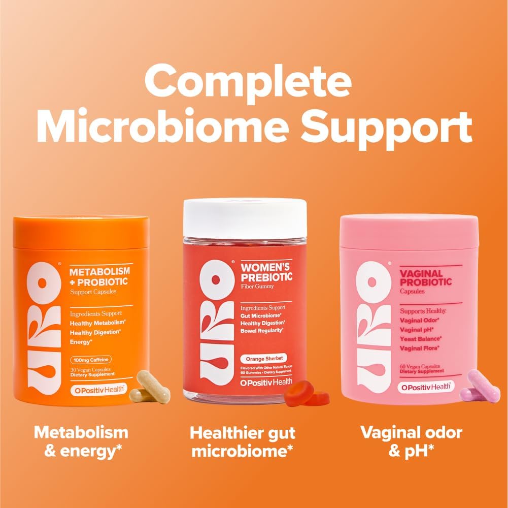 O Positiv URO Metabolism + Probiotics: Boost Energy & Gut Health
