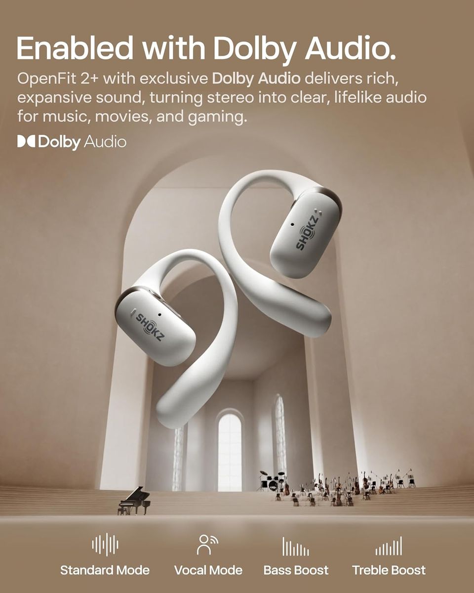 Shokz OpenFit 2+: Hear the World, Love the Sound