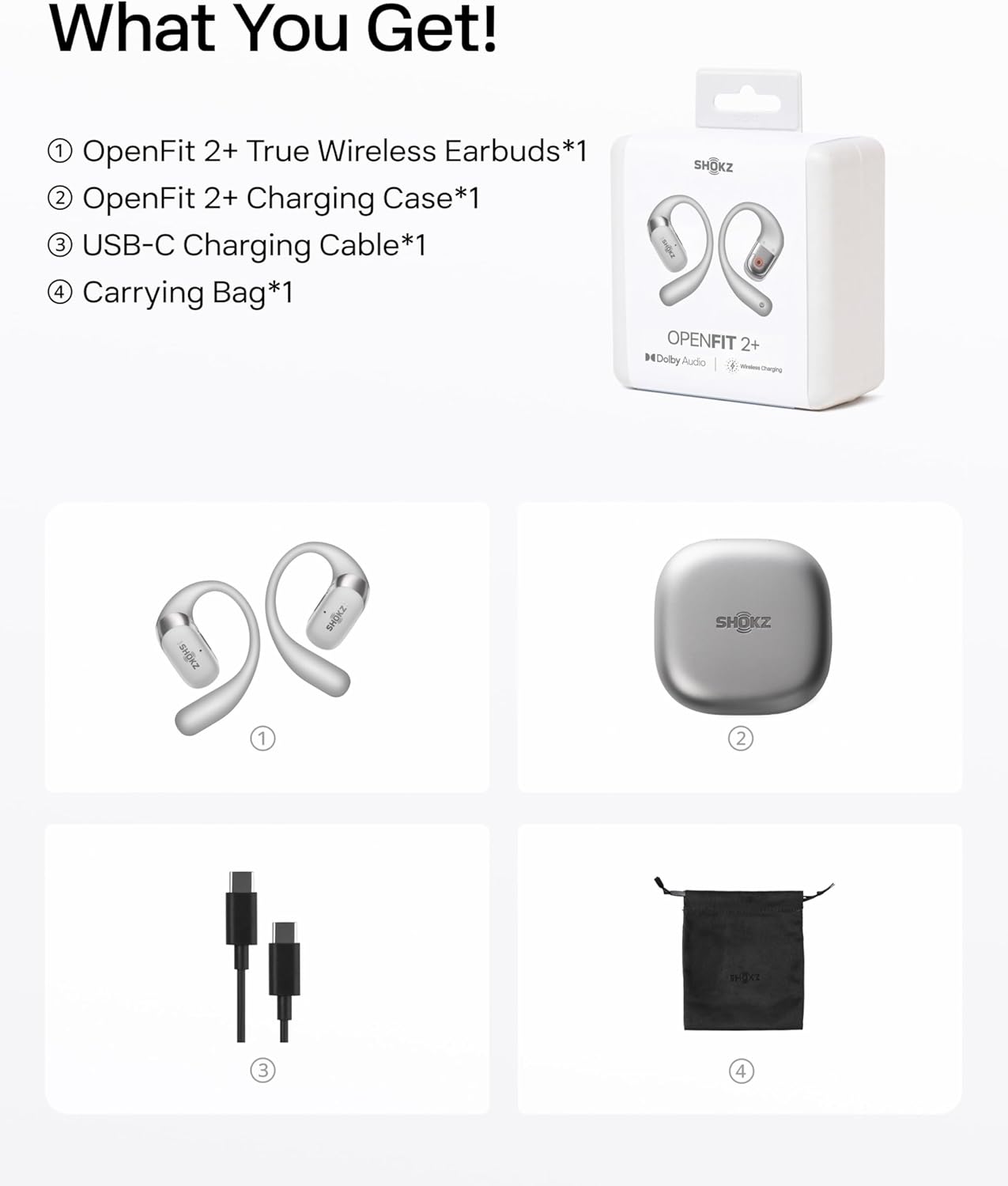 Shokz OpenFit 2+: Hear the World, Love the Sound