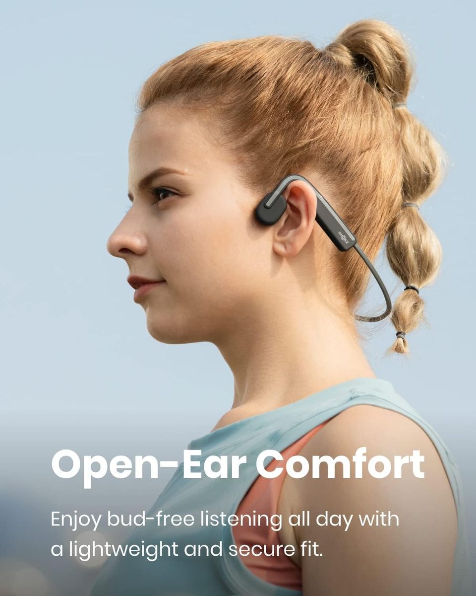 Shokz OpenMove: Open-Ear Bone Conduction Sport Headphones