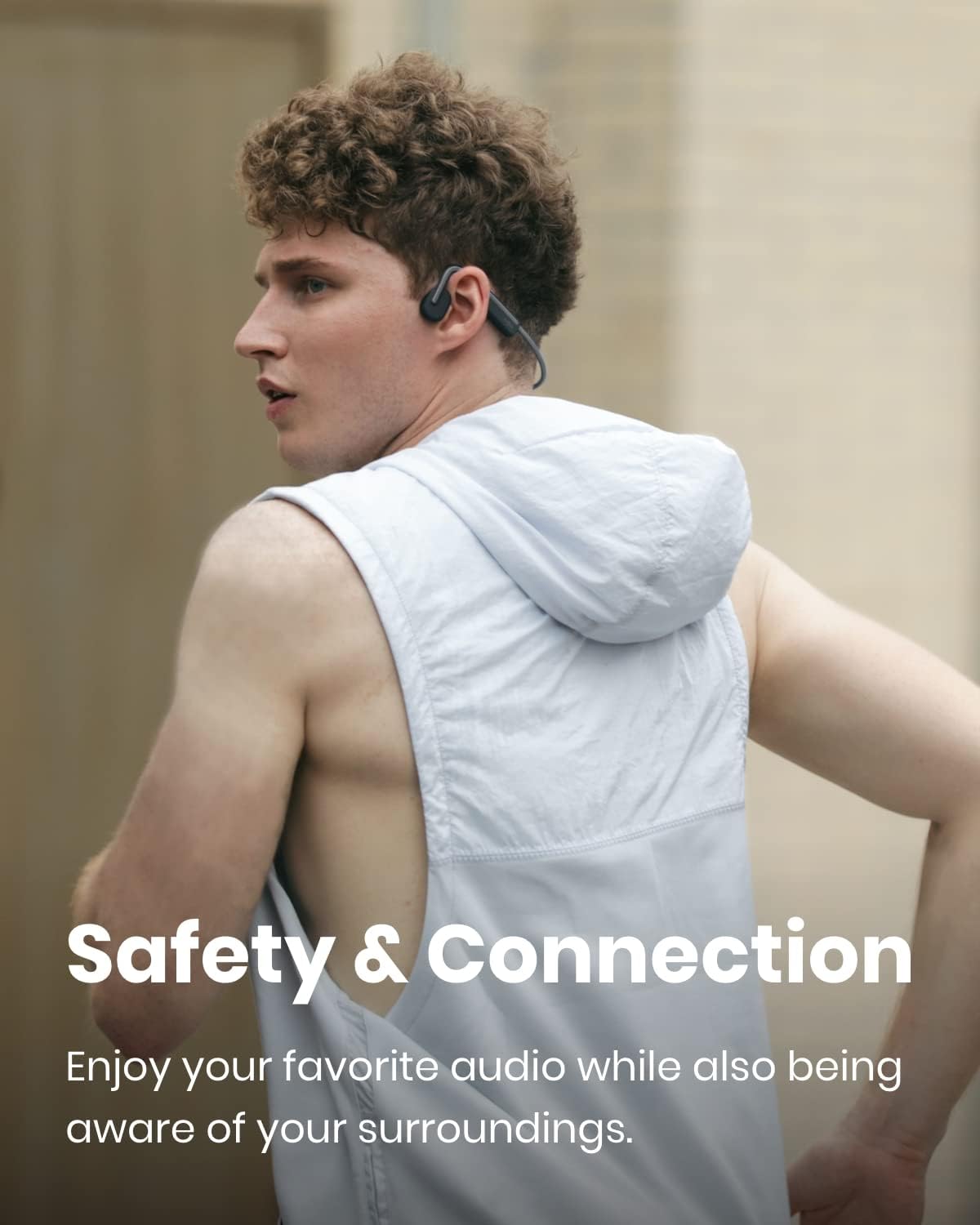 Shokz OpenMove: Open-Ear Bone Conduction Sport Headphones