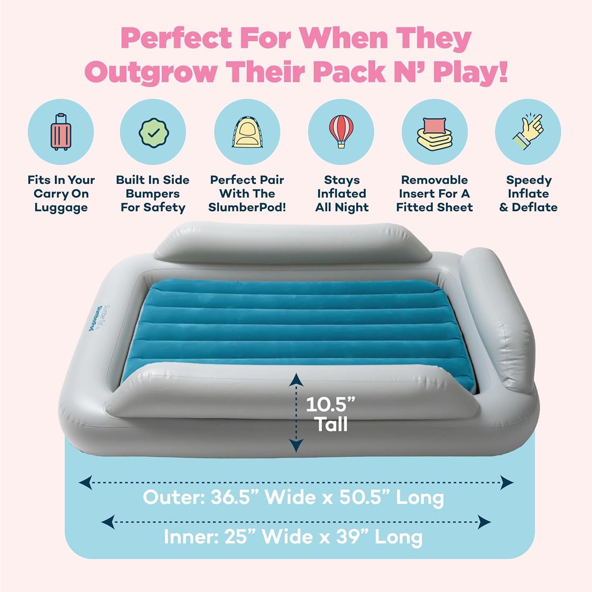SlumberPod SlumberTot: The Ultimate Travel Bed for Toddlers