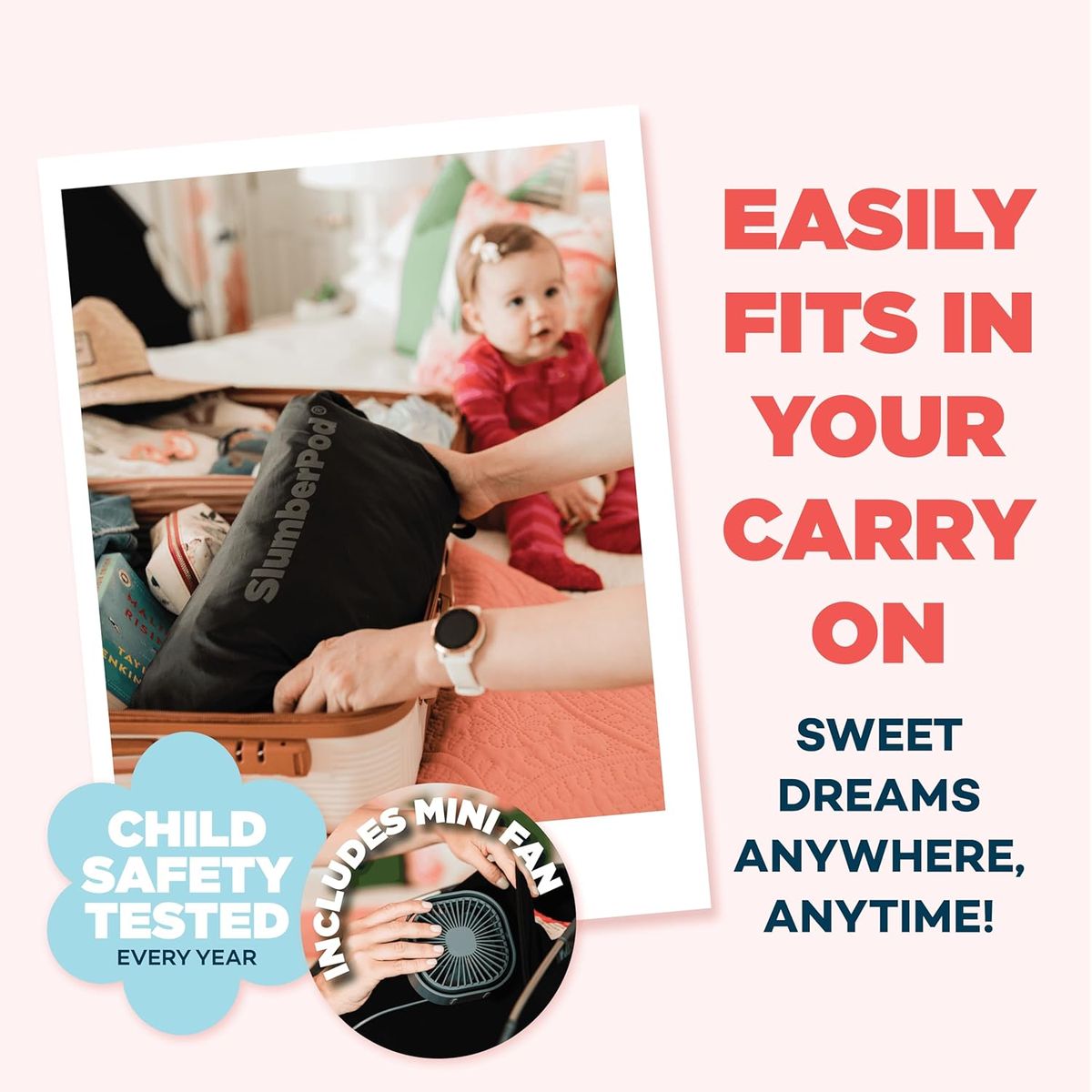 SlumberPod with Fan: The Original Blackout Sleep Tent for Baby & Toddler