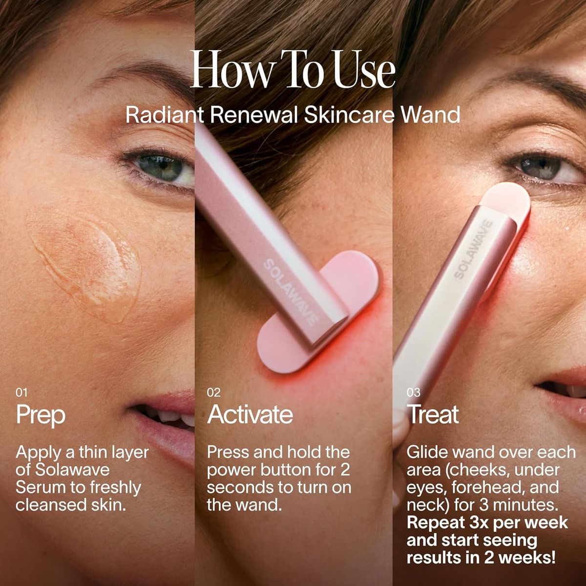 Solawave 4-in-1 Red Light Wand: Your At-Home Facial