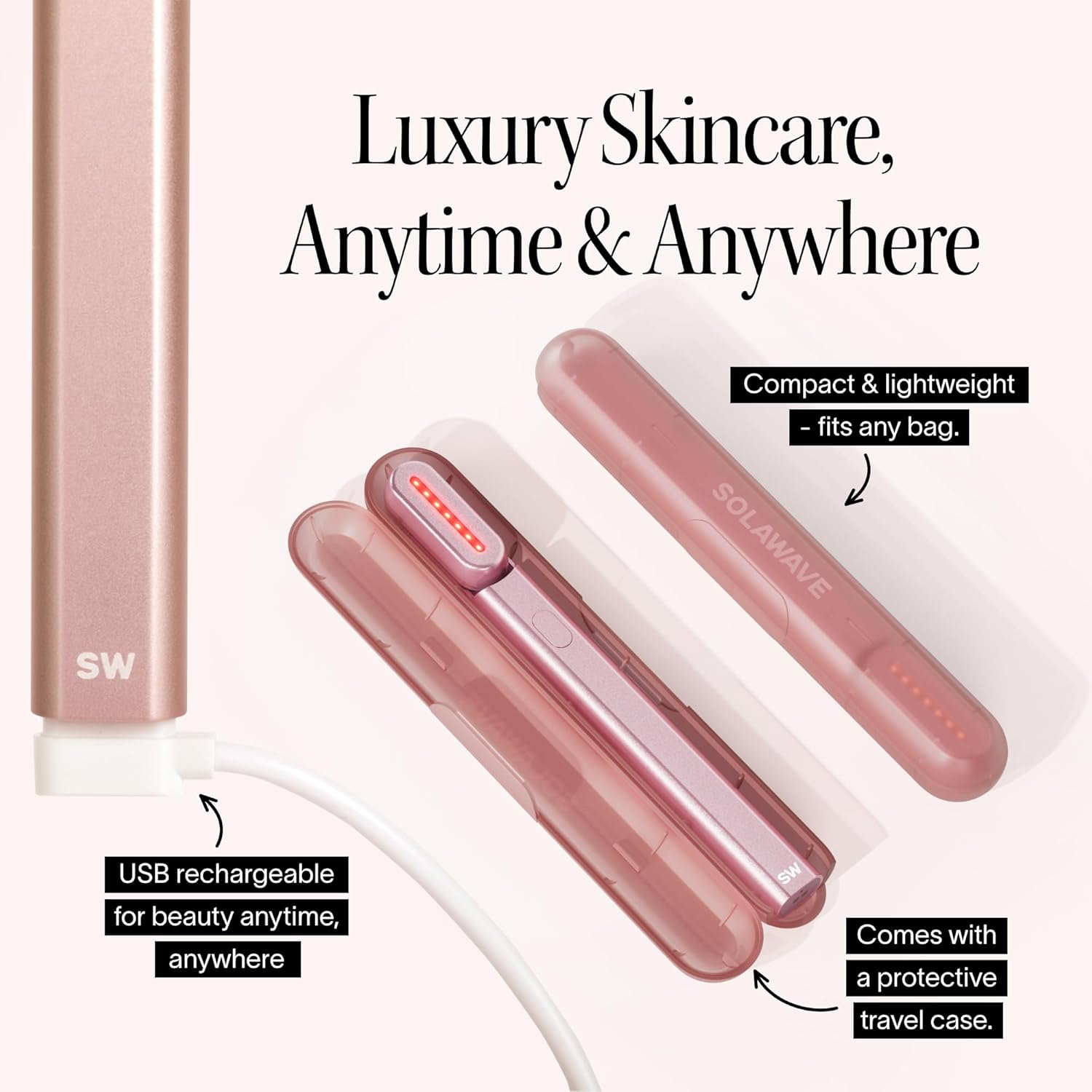 Solawave 4-in-1 Red Light Wand: Your At-Home Facial