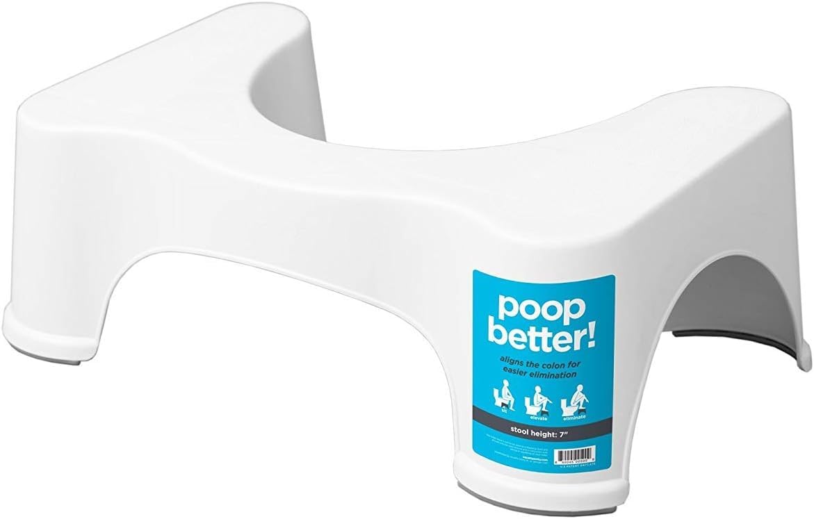 Squatty Potty Original 7-Inch Stool: Better Bathroom Wellness