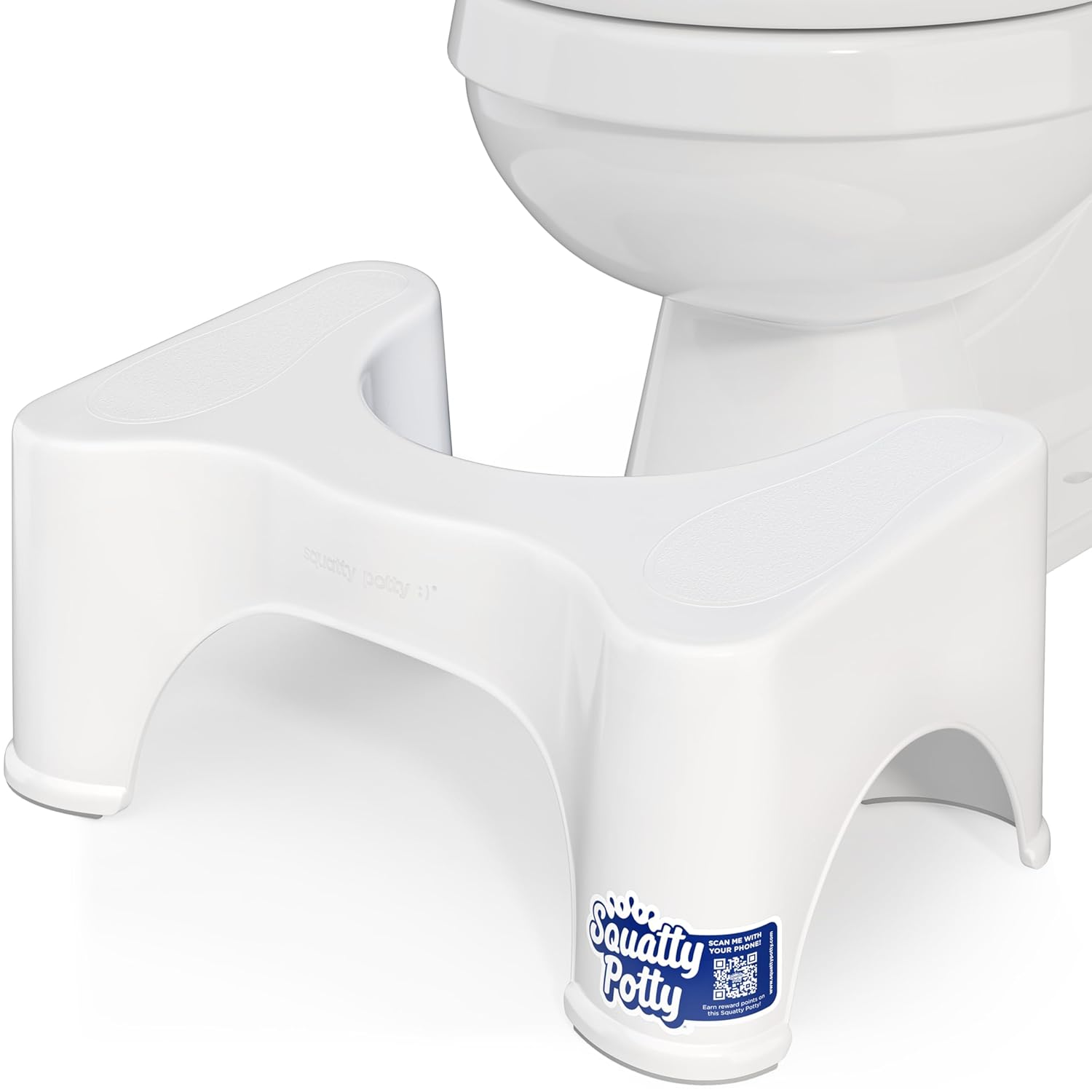Squatty Potty The Original Bathroom Toilet Stool, 9-Inch White