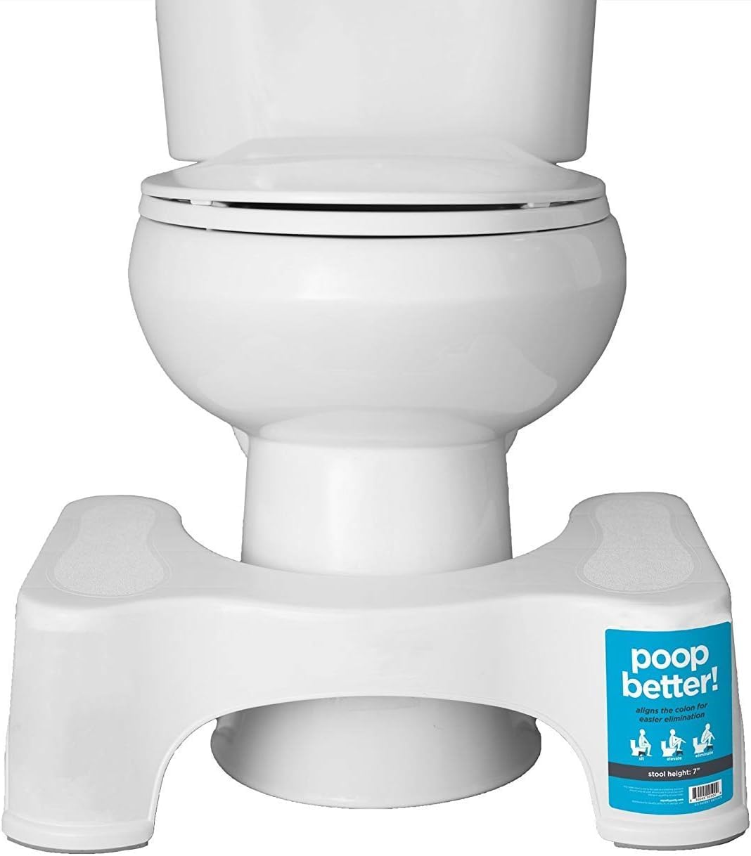 Squatty Potty Original 7-Inch Stool: Better Bathroom Wellness