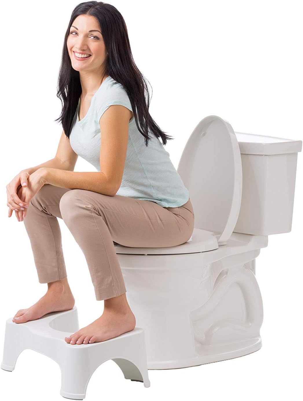 Squatty Potty Original 7-Inch Stool: Better Bathroom Wellness