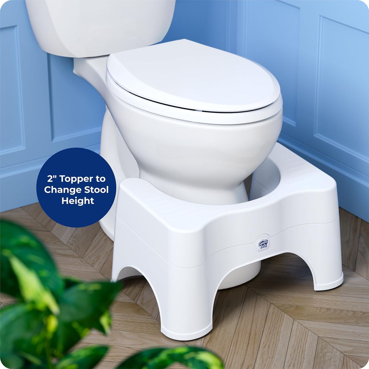 Squatty Potty Adjustable 2.0 Toilet Stool – Better Bathroom Health