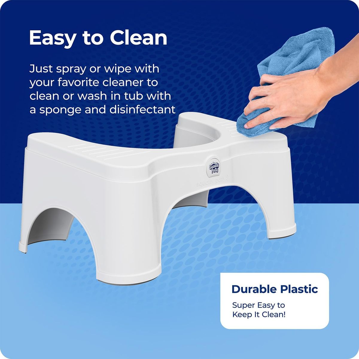 Squatty Potty Adjustable 2.0 Toilet Stool – Better Bathroom Health