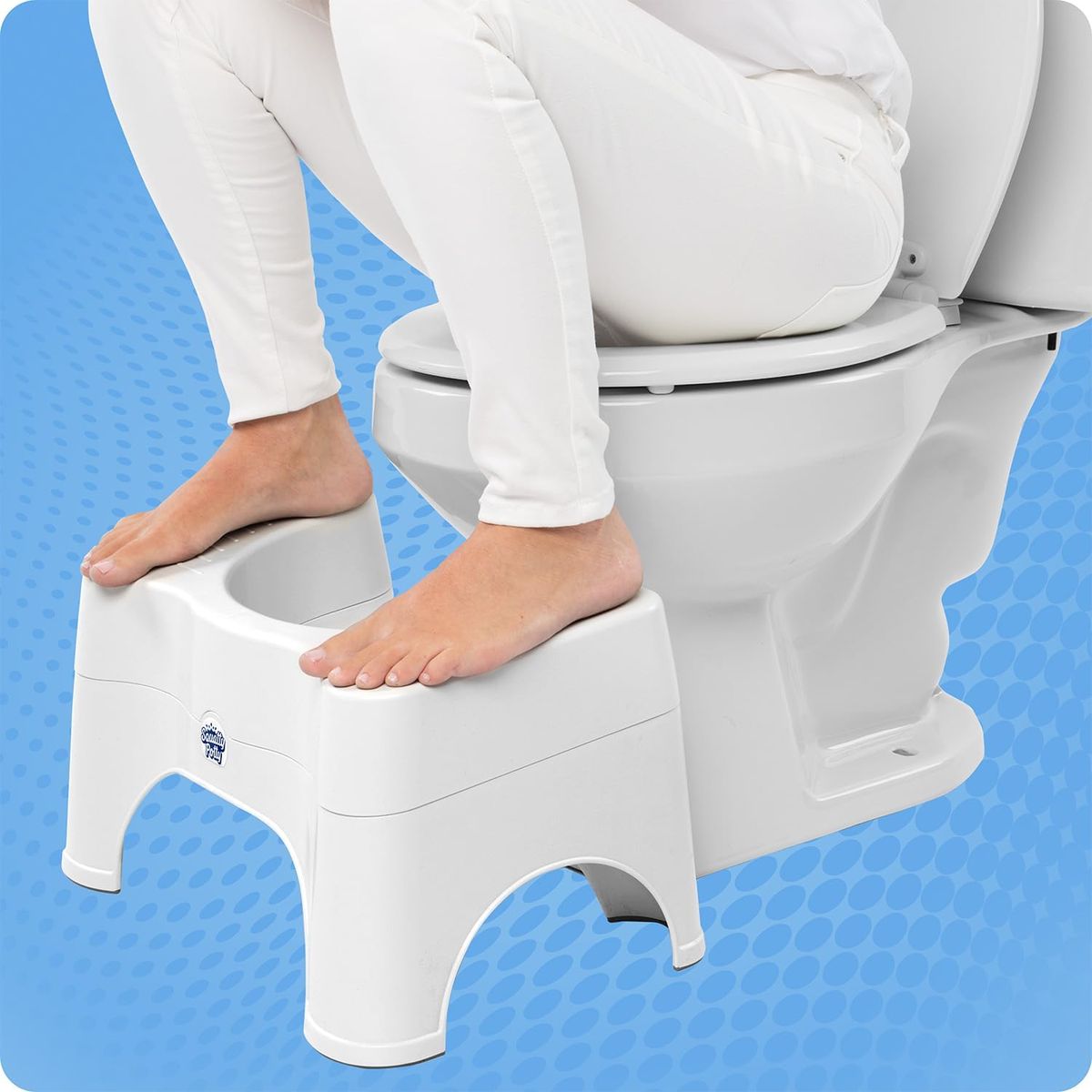 Squatty Potty Adjustable 2.0 Toilet Stool – Better Bathroom Health