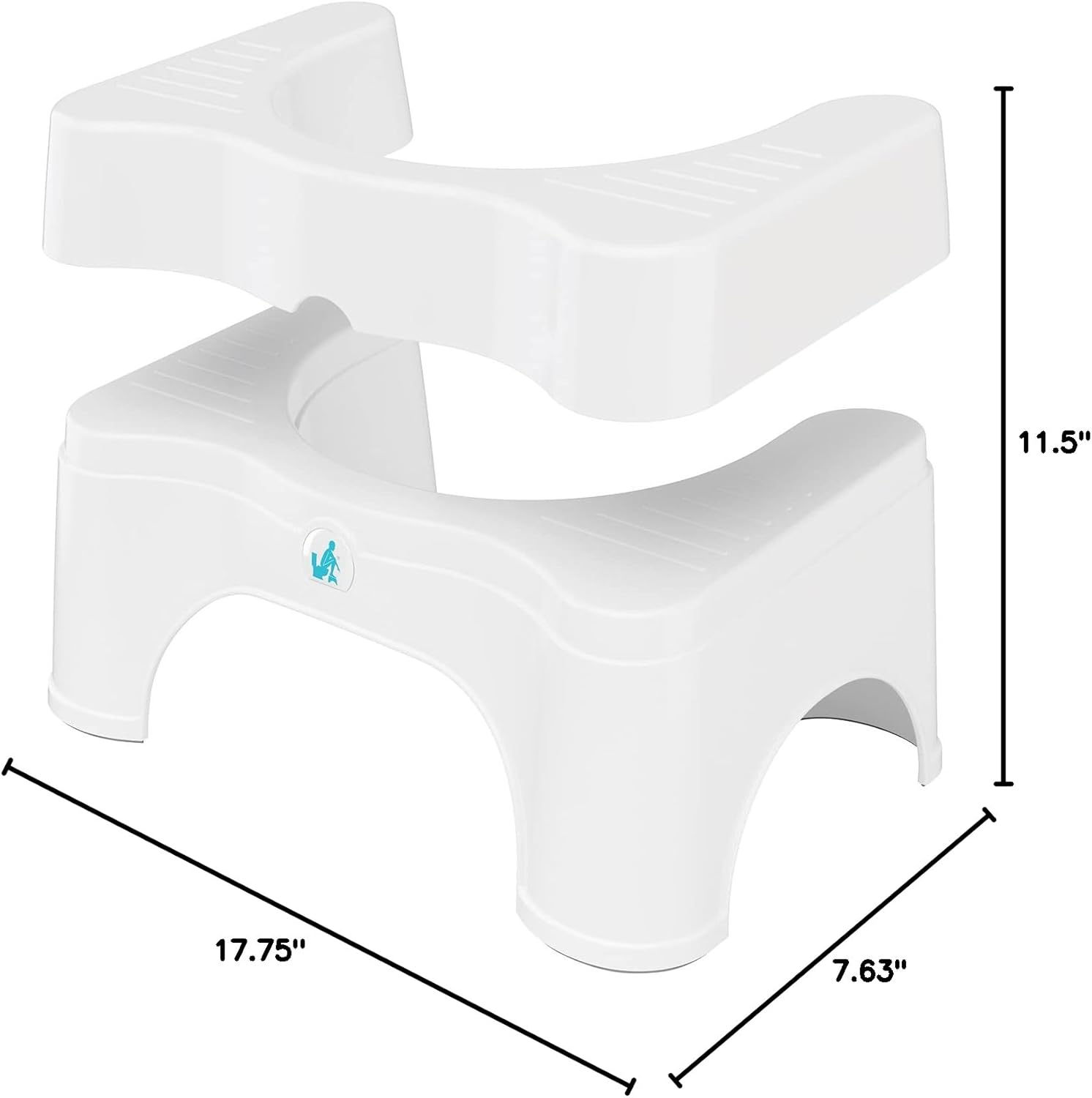 Squatty Potty Adjustable 2.0 Toilet Stool – Better Bathroom Health