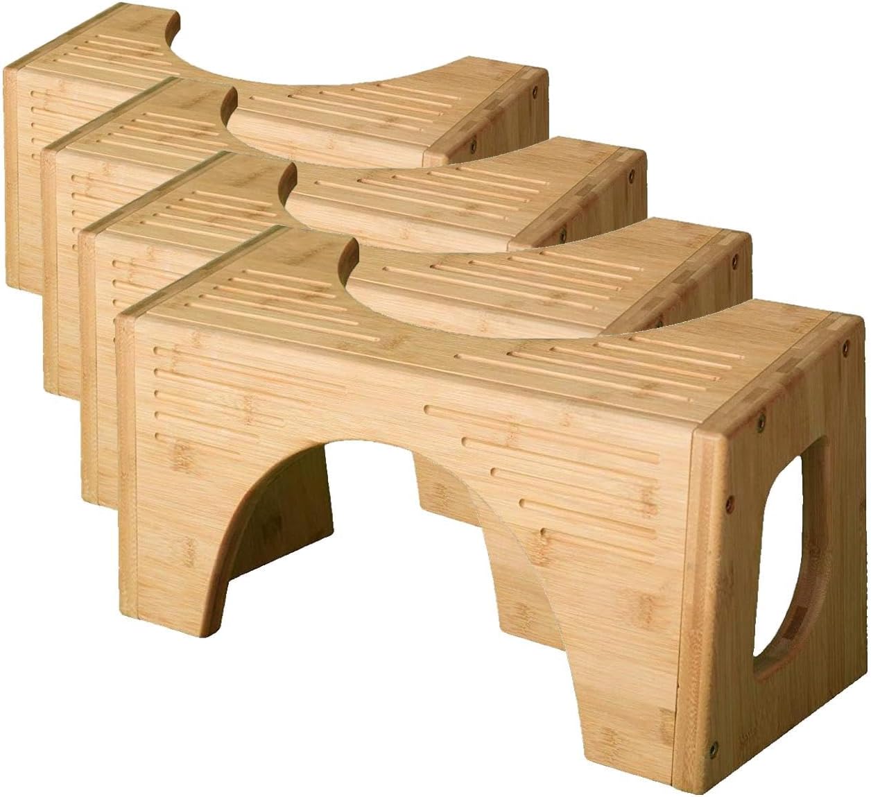 Squatty Potty Bamboo Flip: Adjustable Stool for Better Posture