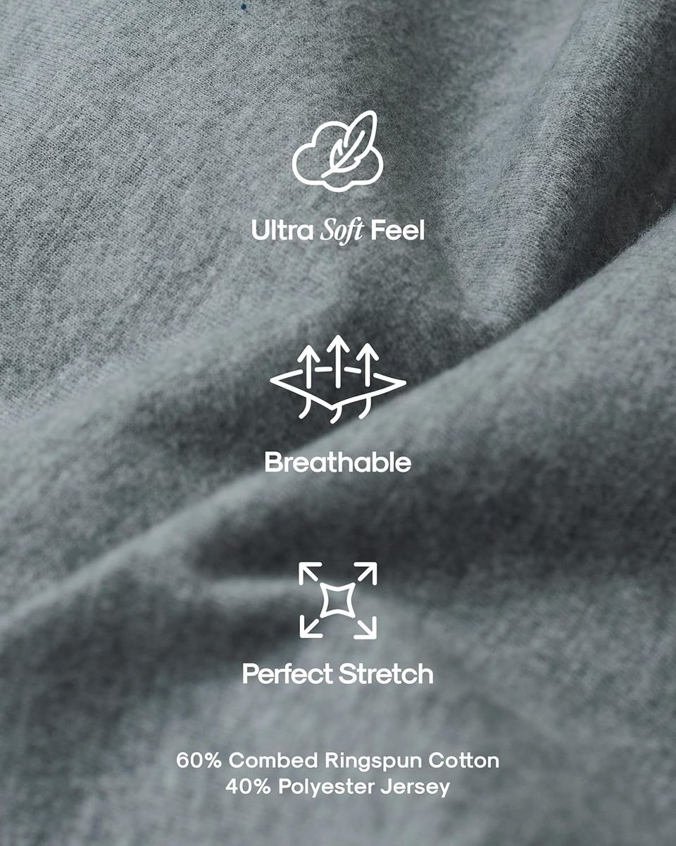 True Classic 6-Pack Crew Neck T-Shirts for Men