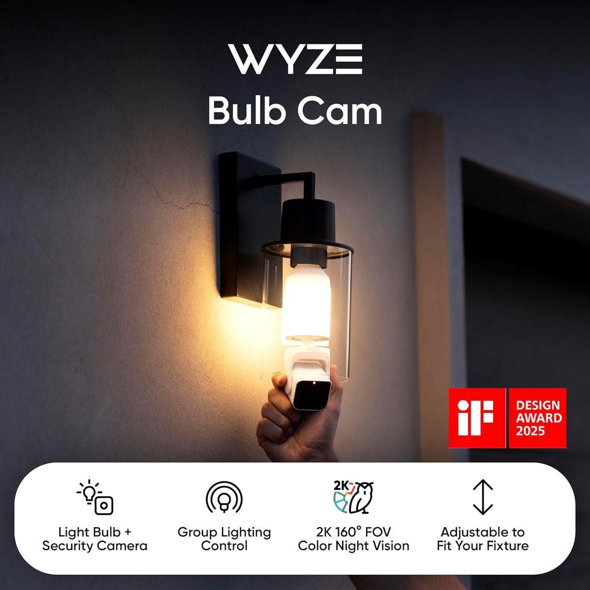 Wyze Bulb Cam: 2K Security Meets Smart Lighting