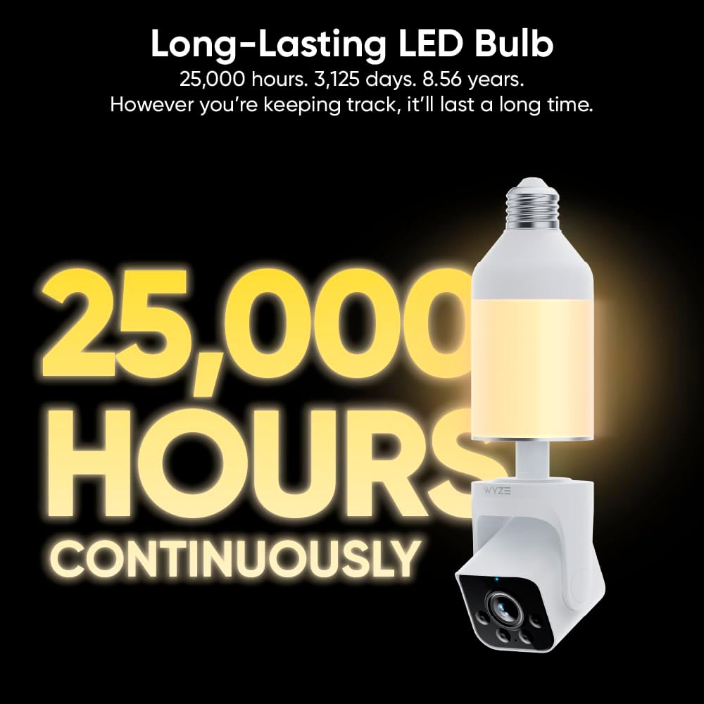 Wyze Bulb Cam: 2K Security Meets Smart Lighting