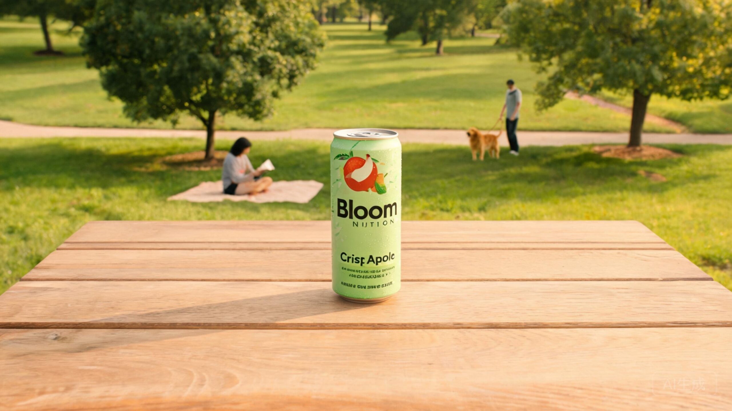 Bloom - Bloom Nutrition Sparkling Energy Drink - Crisp Apple, Zero Sugar, 180mg Caffeine
