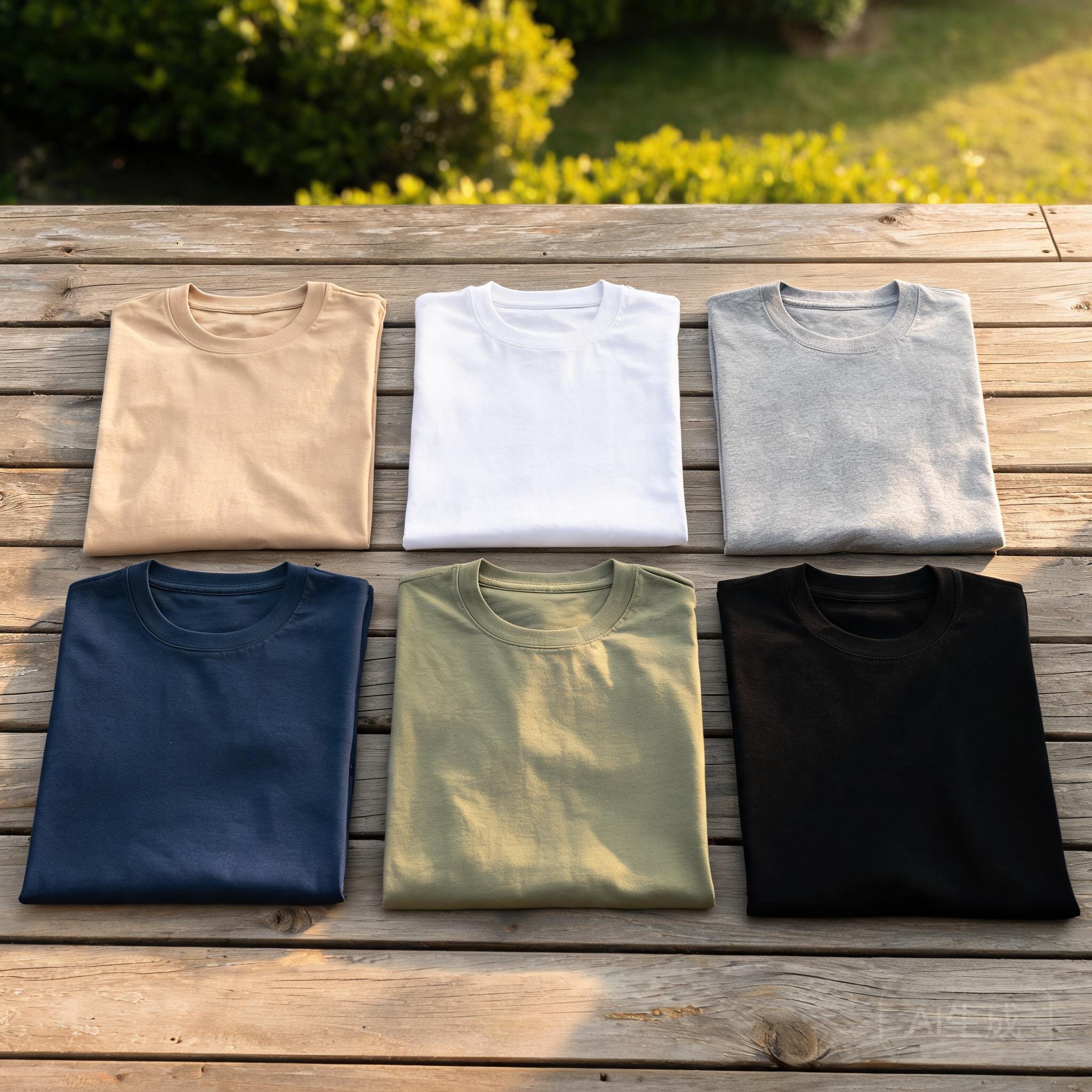 True Classic Men's T-Shirts: 6-Pack Crew Neck Tees