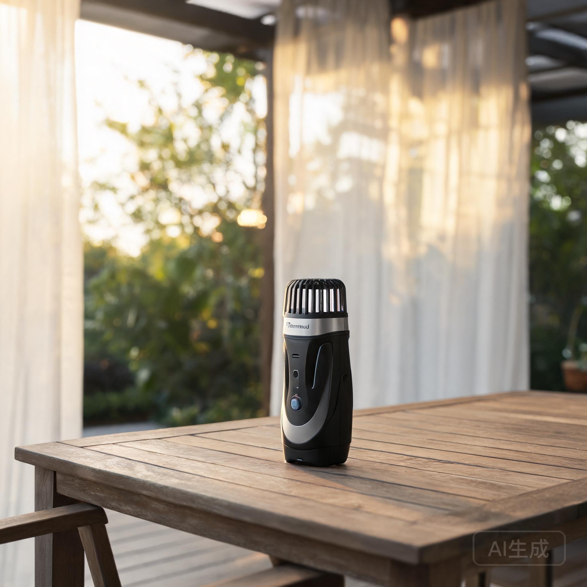 Thermacell - Thermacell E-ZoneGuard Patio Rechargeable Mosquito Repeller with 20-Foot Zone