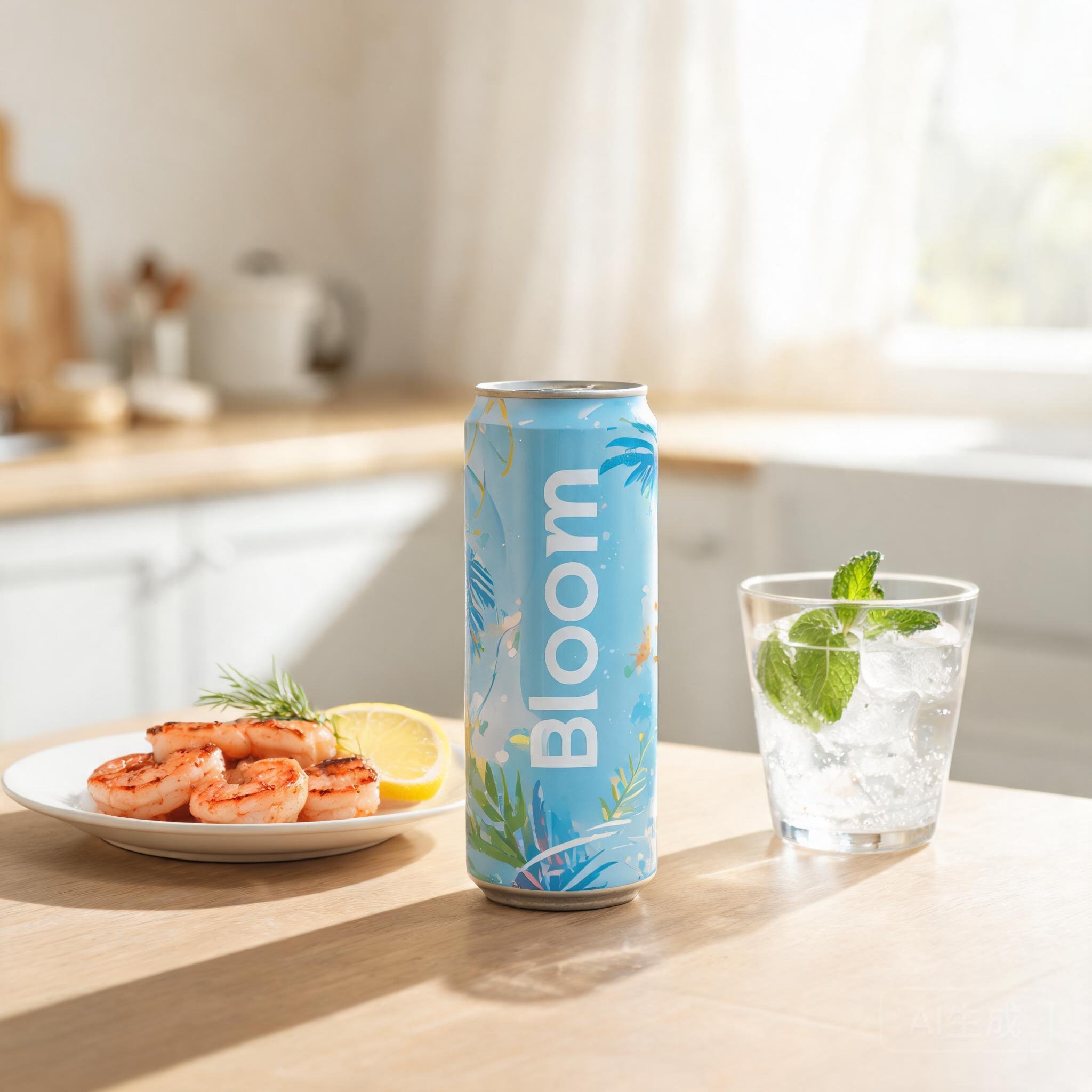 Bloom - Bloom Summer Splash Energy Drink: Zero Sugar, 180mg Caffeine