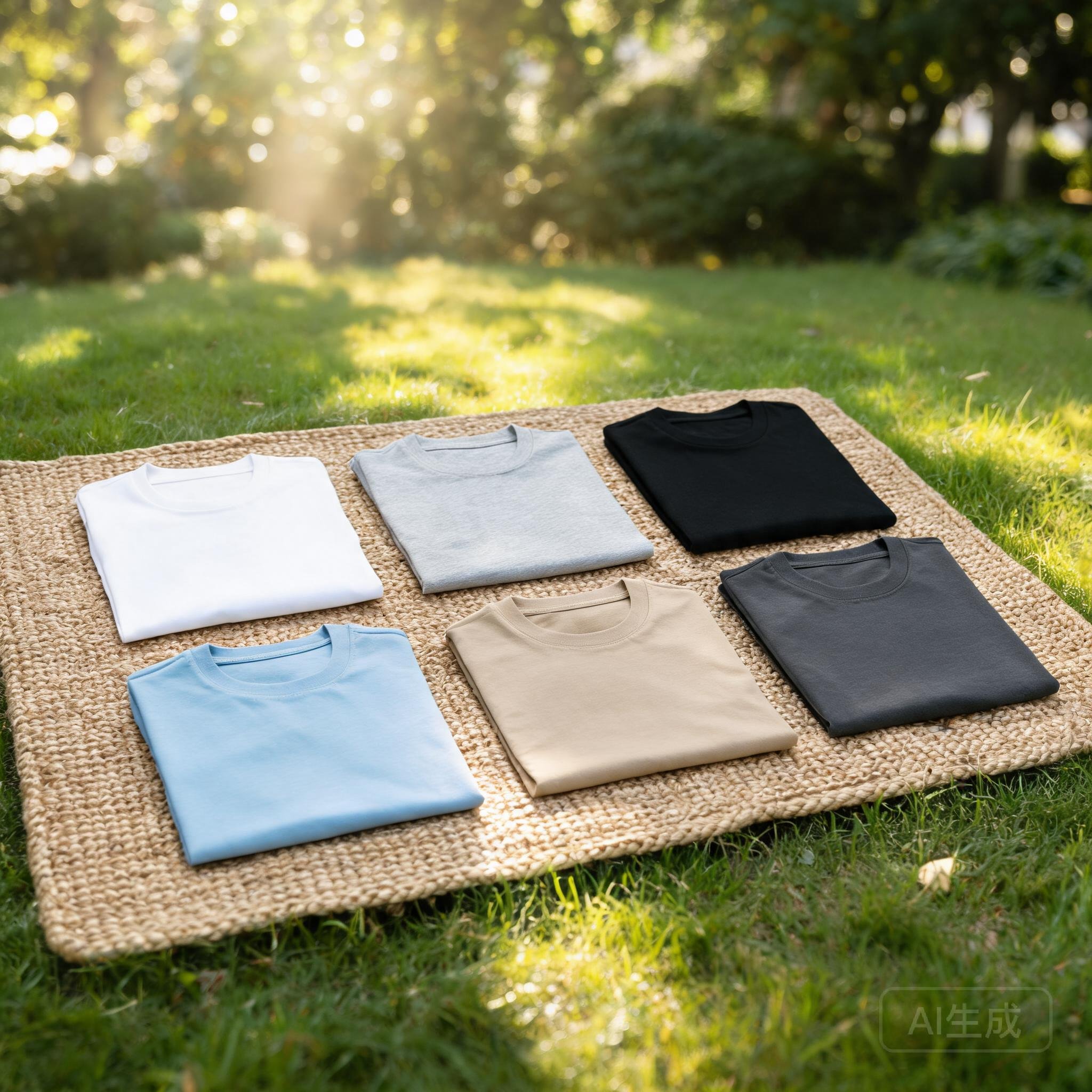 True Classic Men's T-Shirts: 6-Pack Essential Crew Necks