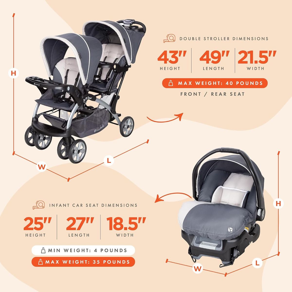 Baby Trend Magnolia Double Stroller & Car Seat Set: A Mom's Honest Take