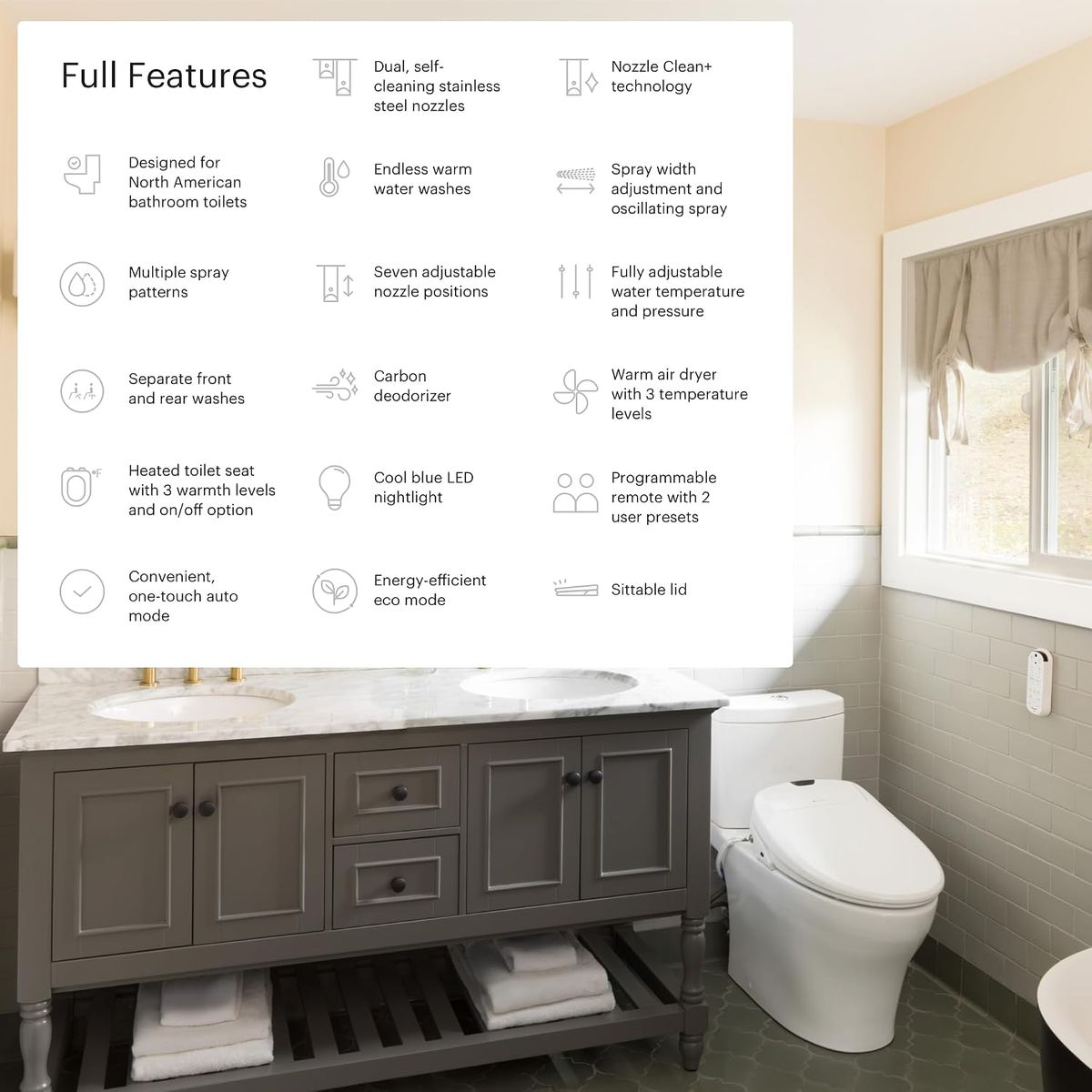 Brondell Bidet Toilet Seat S1400: The Smart Upgrade Your Bathroom Needs