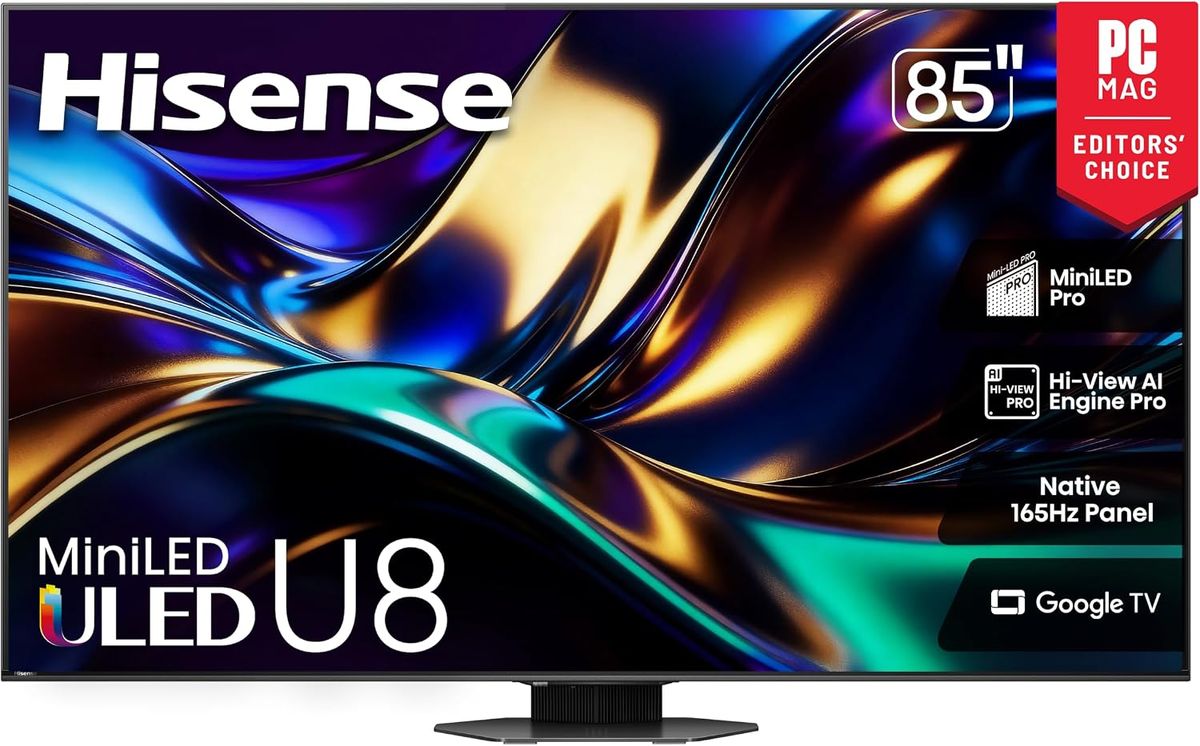 Hisense 85" U8 Series Mini-LED 4K Google TV Review