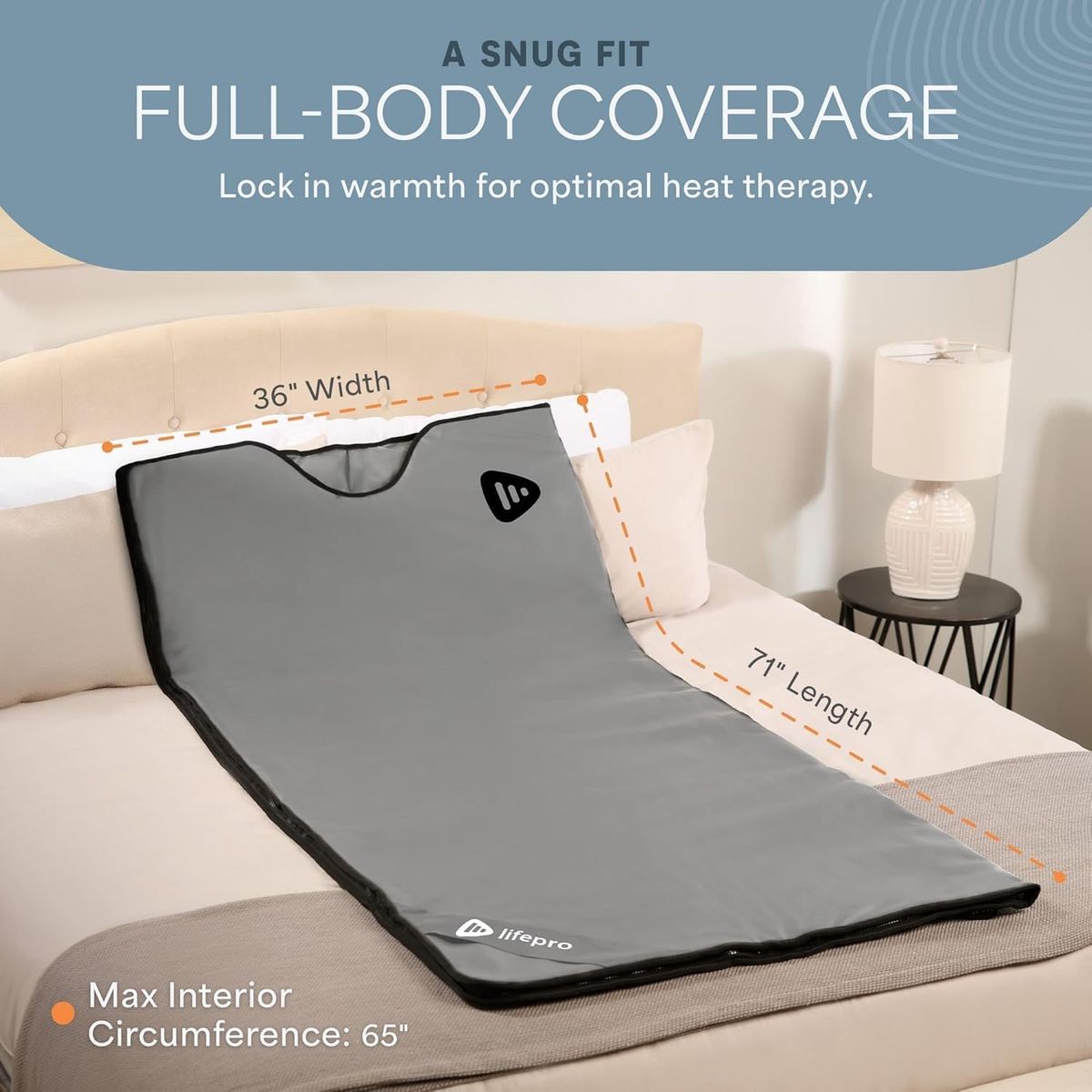 Lifepro RejuvaWrap Infrared Sauna Blanket: At-Home Spa Bliss